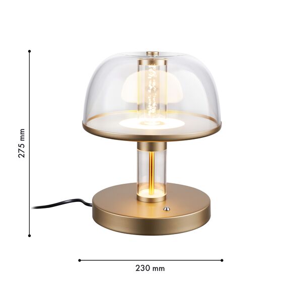 Favourite 4313-1T, настольный светильник, D230xH275, LEDx12W, 600LM, 4000K, CRI>90, included, switch, dimmer, изображение 2