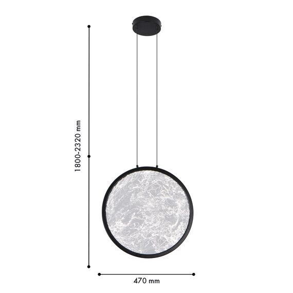 Favourite 4375-1P, подвес, D470xH1800/2320, LEDx27W, 1620LM, 4000K, CRI>90, included, изображение 3