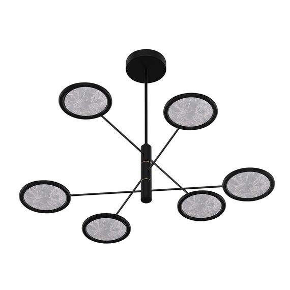 Favourite 4375-6P, подвесная люстра, D1200xH770, 6xLEDx9W, 3240LM, 4000K, CRI>90, included, изображение 2