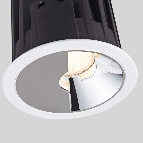 Favourite 4427-1C, врезной светильник, D85xH78, cutout:D75, LEDx10W, 600LM, 3000K, IP20, CRI>90, included, изображение 3