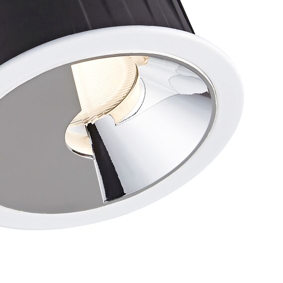 Favourite 4428-1C, врезной светильник, D110xH88, cutout:D100, LEDx20W, 840LM, 3000K, IP20, CRI>90, included, изображение 3