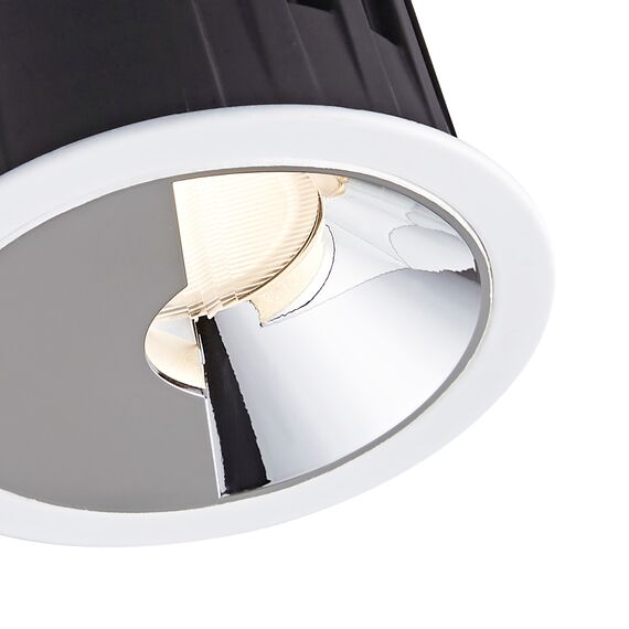 Favourite 4430-1C, врезной светильник, D110xH88, cutout:D100, LEDx20W, 840LM, 4000K, IP20, CRI>90, included, изображение 3