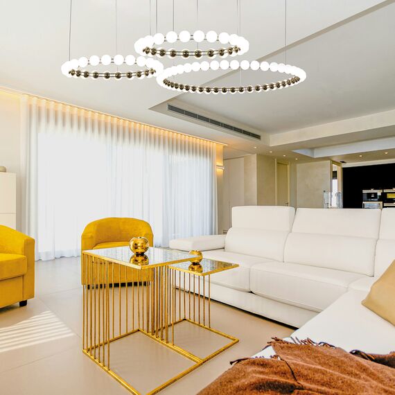 Favourite 4589-6C, потолочная люстра, D600xH200, LEDx43W, 3400LM, 4000K, included, изображение 7