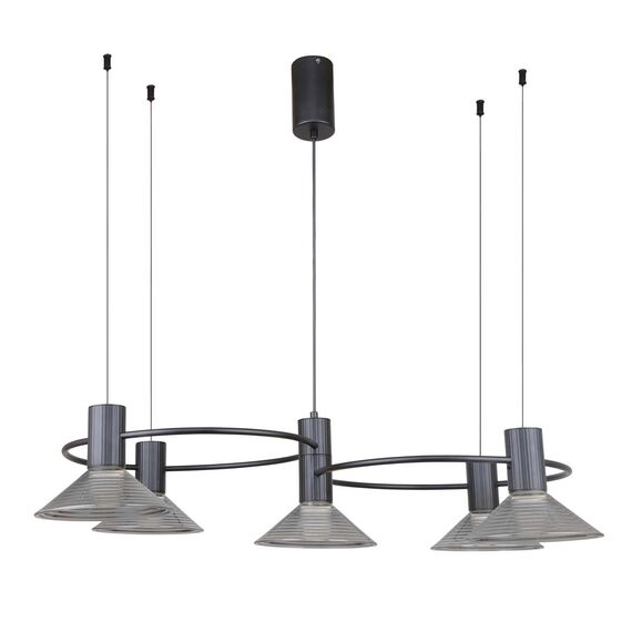 F-Promo 4622-5P, подвесная люстра, L750xW500xH500/1300, 5xLEDx6W, 2400LM, 3000K, included, изображение 2