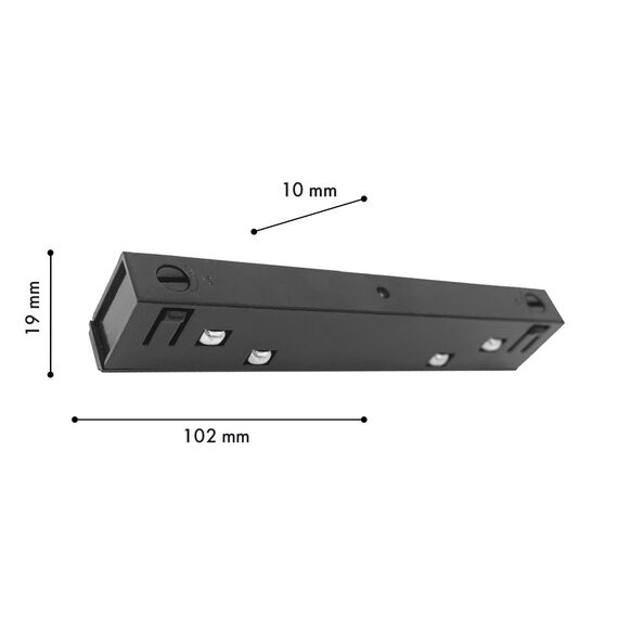 Favourite 1012-CB-002, проводной коннектор, L102xW10xH19, 48V, IP20, изображение 2