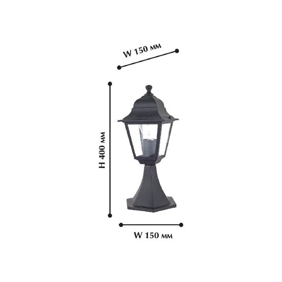 Favourite 1812-1T, уличный светильник, W150*H370, 1xE27x60W, IP44, excluded, изображение 2