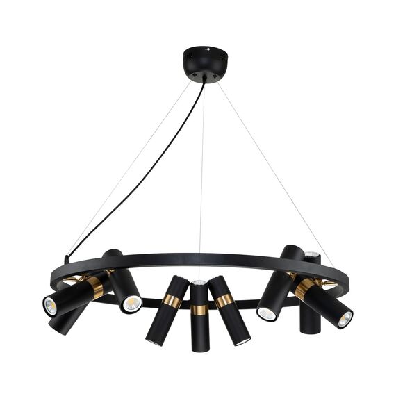 Favourite 2997-9P, подвесная люстра, D850xH290/1220, 18xGU10LEDx5W, excluded, изображение 2