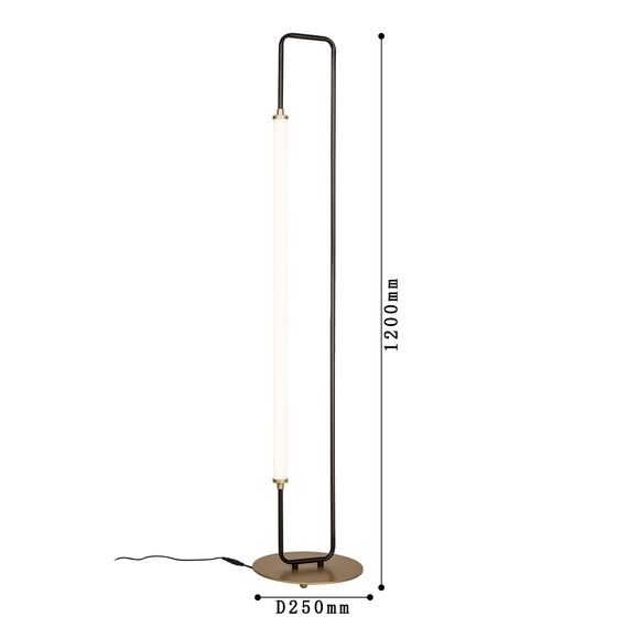 Favourite 4100-1T, напольный/настольный светильник, D250xH1200, LEDx26W, 2080LM, 4000K, included, изображение 3