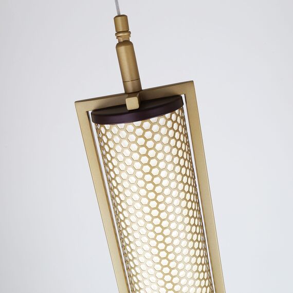 Favourite 4190-1P, подвес, D130xH1400/2700 + L1360xW130xH300/1500, LEDx33W, 2805LM, 4000K, included, изображение 8