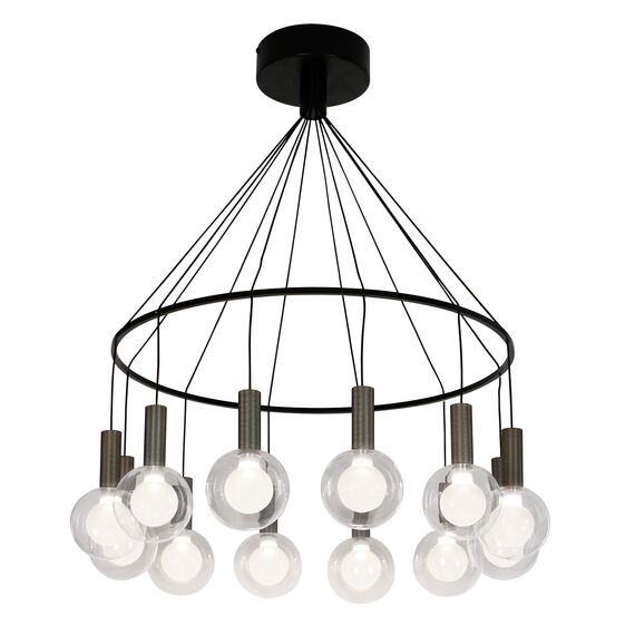 Favourite 4378-12P, подвесная люстра, D650xH760, 12xLEDx3.5W, 2795LM, 4000K, CRI>90, included, изображение 2