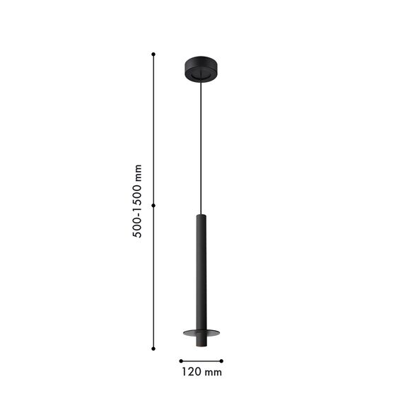 Favourite 4402-1P, подвес, D120xH500/1500, LEDx6W, 525LM, 4000K, IP20, included, изображение 2
