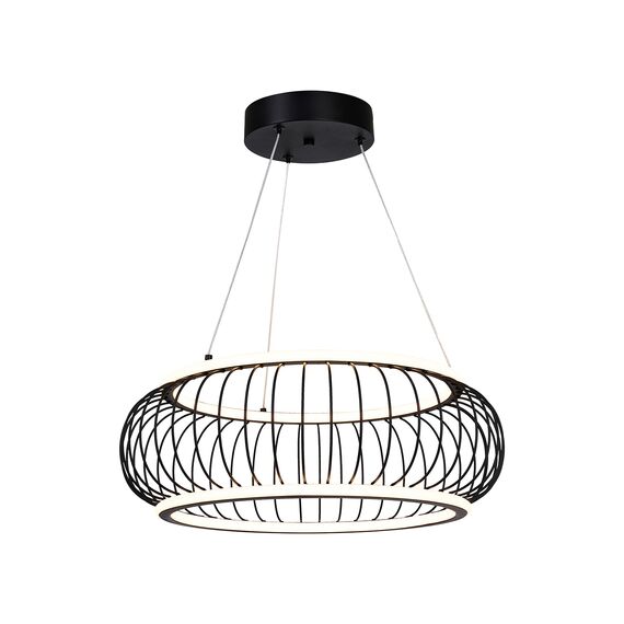 F-Promo 4435-2P, подвесная люстра, D500xH300/1200, LEDx40W, 4300LM, 3000-6000K, included, remote control