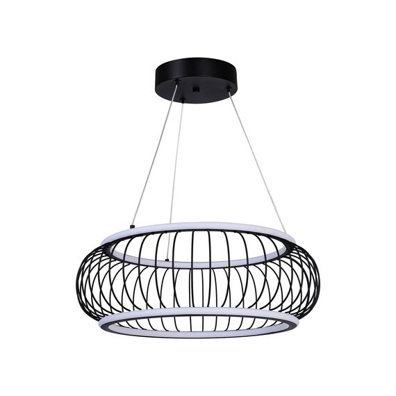 F-Promo 4435-2P, подвесная люстра, D500xH300/1200, LEDx40W, 4300LM, 3000-6000K, included, remote control, изображение 2