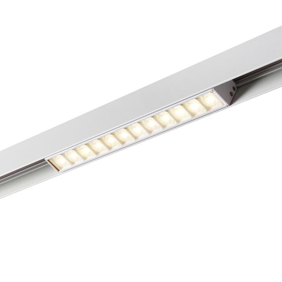 NOVOTECH 358621 SHINO NT21 064 белый Трековый низковольтный Светильник диммируемый с ДУ, со сменой цв.температуры IP20 LED 3000~6500К 12W 48V FLUM, изображение 4