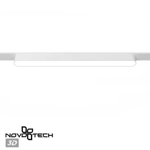 NOVOTECH 359241 SHINO NT23 047 белый Трековый светильник для низковольтного шинопровода IP20 LED 18W 48V 1080Лм 3000К SMAL, изображение 4
