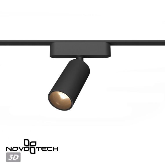NOVOTECH 359254 SHINO NT23 049 черный Трековый светильник для низковольтного шинопровода IP20 LED 12W 48V 1080Лм 3000К SMAL, изображение 4