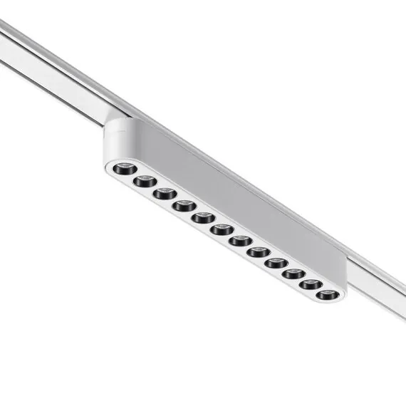 NOVOTECH 359077 SHINO NT23 047 белый Трековый светильник для низковольтного шинопровода IP20 LED 12W 48V 4000K 1140Лм SMAL, изображение 6