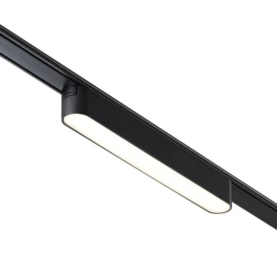NOVOTECH 359238 SHINO NT23 047 черный Трековый светильник для низковольтного шинопровода IP20 LED 12W 48V 720Лм 3000К SMAL, изображение 4