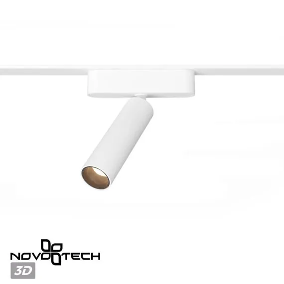 NOVOTECH 359251 SHINO NT23 048 белый Трековый светильник для низковольтного шинопровода IP20 LED 7W 48V 630Лм 3000К SMAL, изображение 5