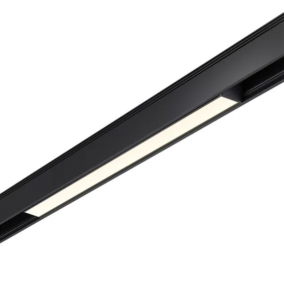 NOVOTECH 358518 SHINO NT21 082 черный Трековый светильник для низковольного шинопровода IP20 LED 4000K 24W 48V KIT, изображение 4