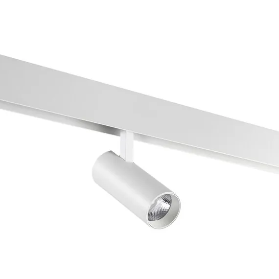 NOVOTECH 359202 SHINO NT23 078 белый Трековый светильник для низков. шинопровода IP20 LED 3000К 12W 48V 960Лм FLUM, изображение 5