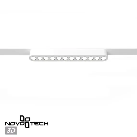 NOVOTECH 359243 SHINO NT23 047 белый Трековый светильник для низковольтного шинопровода IP20 LED 12W 48V 1140Лм 3000К SMAL, изображение 5