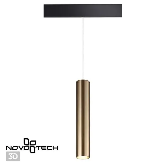 NOVOTECH 358990 SHINO NT22 073 бронза светлая/черный Трековый светильник для низковольного шинопровода, провод 0,8м IP20 LED 4000K 20W 48V FLUM, изображение 6