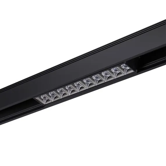 NOVOTECH 358524 SHINO NT21 082 черный Трековый светильник для низковольного шинопровода IP20 LED 4000K 20W 48V KIT, изображение 5