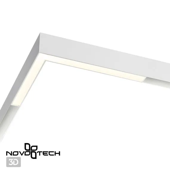 NOVOTECH 358605 SHINO NT21 075 белый Трековый светильник для низковольного шинопровода IP20 LED 4000K 24W 48V FLUM, изображение 6