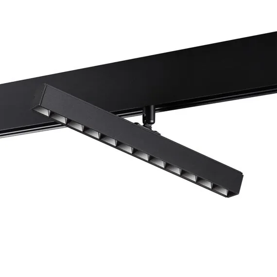 NOVOTECH 358610 SHINO NT21 045 черный Трековый светильник для низковольного шинопровода IP20 LED 4000K 12W 48V FLUM, изображение 6