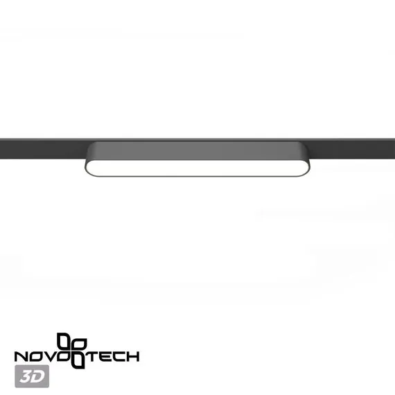 NOVOTECH 359238 SHINO NT23 047 черный Трековый светильник для низковольтного шинопровода IP20 LED 12W 48V 720Лм 3000К SMAL, изображение 6