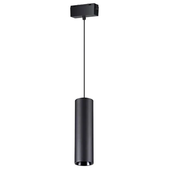 NOVOTECH 358531 SHINO NT21 059 черный Трековый светильник для низковольного шинопровода, длина провода 1м IP20 LED 4000K 30W 48V KIT