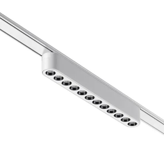 NOVOTECH 359243 SHINO NT23 047 белый Трековый светильник для низковольтного шинопровода IP20 LED 12W 48V 1140Лм 3000К SMAL, изображение 6
