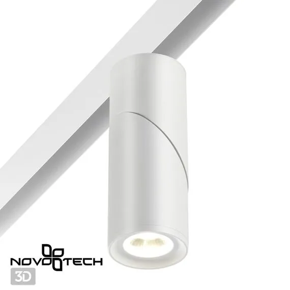NOVOTECH 358546 SHINO NT21 074 белый Трековый светильник для низковольного шинопровода IP20 LED 4000K 15W 48V FLUM, изображение 5