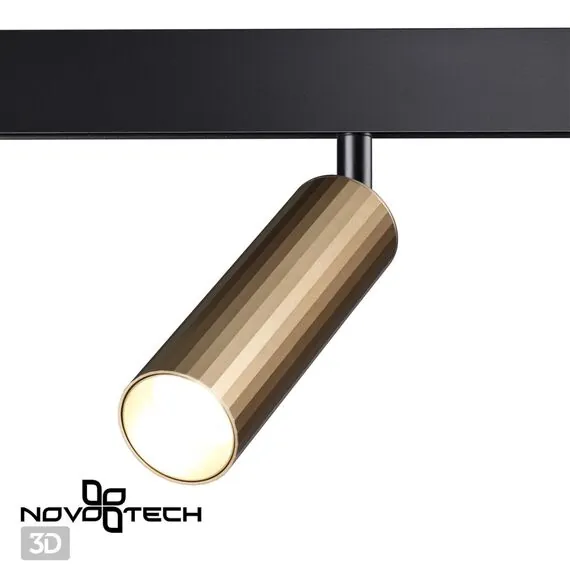 NOVOTECH 358988 SHINO NT22 073 бронза светлая/черный Трековый светильник для низковольного шинопровода IP20 LED 4000K 15W 48V FLUM, изображение 6