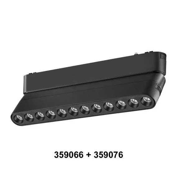 NOVOTECH 359066 SHINO NT23 047 черный Доп. адаптпер для создания поворотных светильников с арт. 359072, 359076, 359080 IP20 12W SMAL, изображение 7