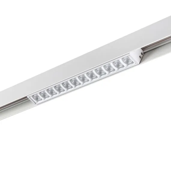 NOVOTECH 358621 SHINO NT21 064 белый Трековый низковольтный Светильник диммируемый с ДУ, со сменой цв.температуры IP20 LED 3000~6500К 12W 48V FLUM, изображение 7