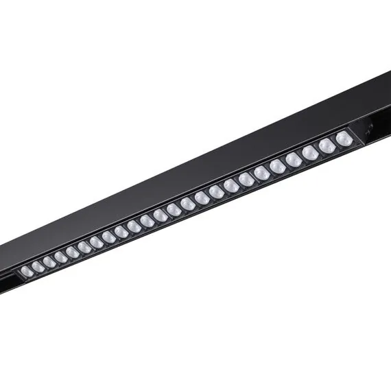 NOVOTECH 358420 SHINO NT20 077 черн Трековый светильник для низков. шинопровода IP20 LED 4000K 24W 48V FLUM, изображение 6
