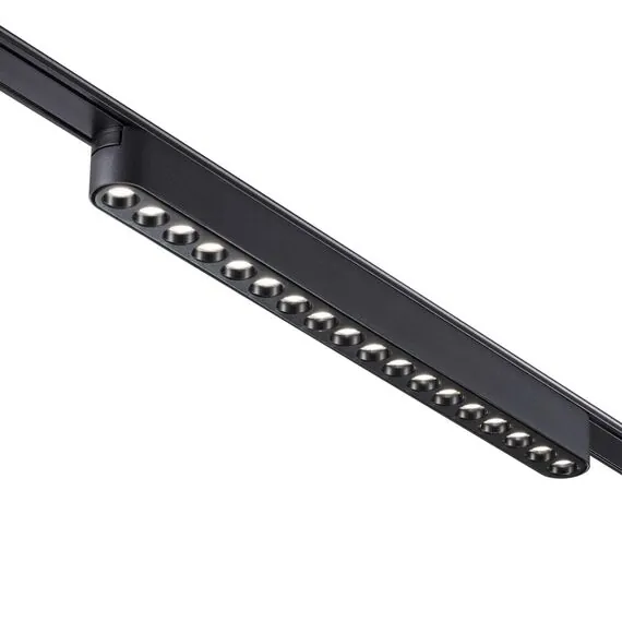 NOVOTECH 359078 SHINO NT23 047 черный Трековый светильник для низковольтного шинопровода IP20 LED 18W 48V 4000K 1710Лм SMAL, изображение 4