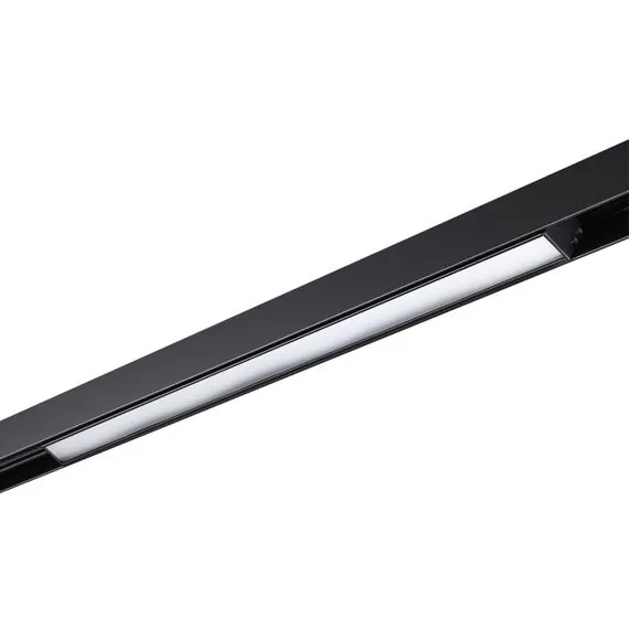 NOVOTECH 359201 SHINO NT23 079 черный Трековый светильник для низков. шинопровода IP20 LED 3000К 24W 48V 1800Лм FLUM, изображение 5