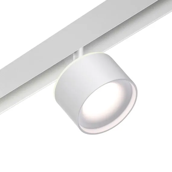 NOVOTECH 358979 SHINO NT22 071 белый Трековый светильник для низковольного шинопровода с переключ. цв. температуры IP20 LED 3000К\4000К\6000К 12W вниз + 3W вве, изображение 4