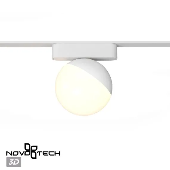 NOVOTECH 359263 SHINO NT23 052 белый Трековый светильник для низковольтного шинопровода IP20 LED 10W 48V 800Лм 3000К SMAL, изображение 5