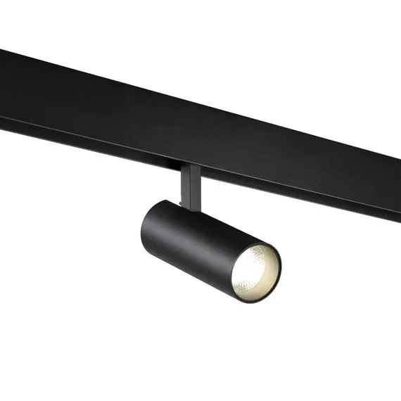 NOVOTECH 358630 SHINO NT21 067 черный Трековый низковольтный Светильник диммируемый с ДУ, со сменой цв.температуры IP20 LED 3000~6500К 12W 48V FLUM, изображение 4