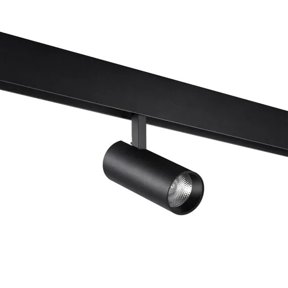 NOVOTECH 358630 SHINO NT21 067 черный Трековый низковольтный Светильник диммируемый с ДУ, со сменой цв.температуры IP20 LED 3000~6500К 12W 48V FLUM, изображение 5