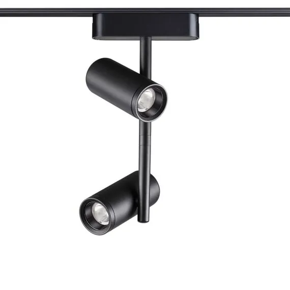 NOVOTECH 359106 SHINO NT23 051 черный Трековый светильник для низков. шинопровода IP20 LED 4000K 2*8W 48V 1360Лм SMAL, изображение 5