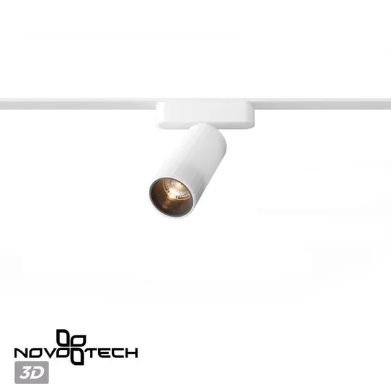 NOVOTECH 359259 SHINO NT23 049 белый Трековый светильник для низковольтного шинопровода IP20 LED 12W 48V 1020Лм 3000К SMAL, изображение 5