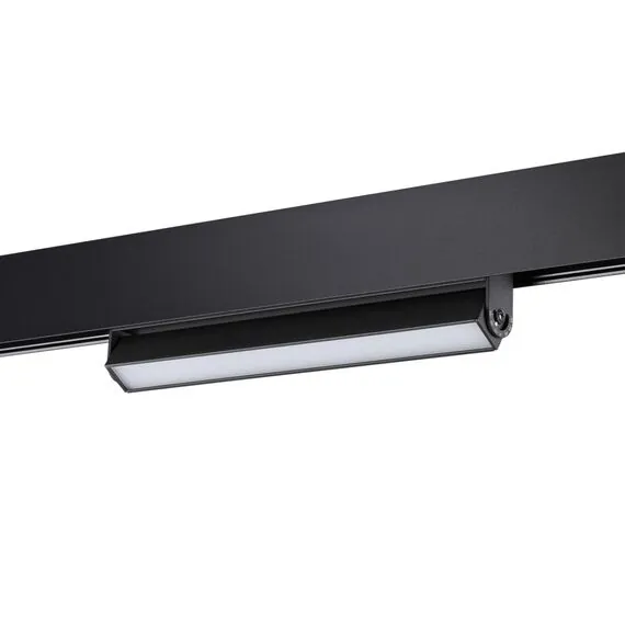 NOVOTECH 358539 SHINO NT21 072 черный Трековый светильник для низковольного шинопровода IP20 LED 4000K 12W 48V FLUM, изображение 6