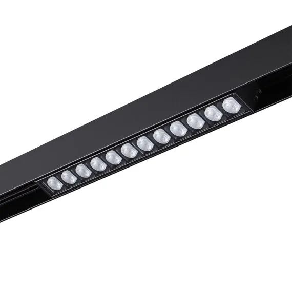 NOVOTECH 358418 SHINO NT20 077 черн Трековый светильник для низков. шинопровода IP20 LED 4000K 12W 48V FLUM, изображение 7