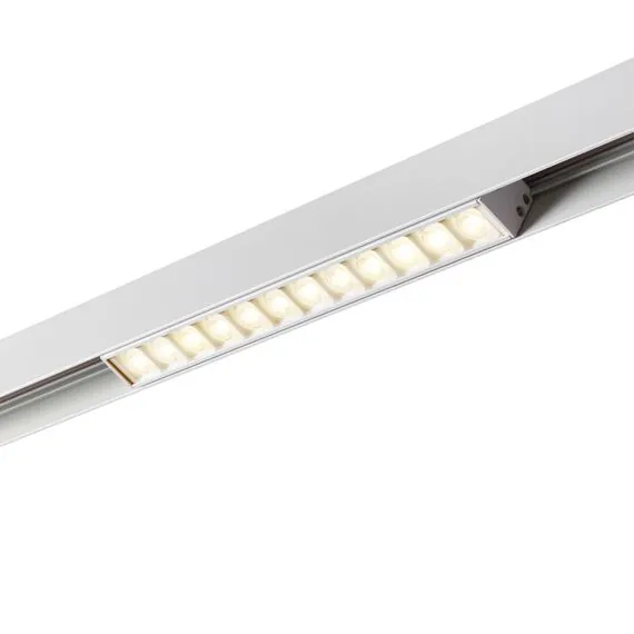 NOVOTECH 358621 SHINO NT21 064 белый Трековый низковольтный Светильник диммируемый с ДУ, со сменой цв.температуры IP20 LED 3000~6500К 12W 48V FLUM, изображение 4