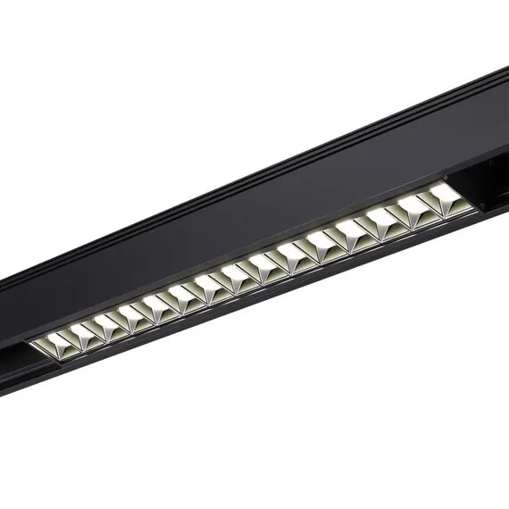 NOVOTECH 358525 SHINO NT21 082 черный Трековый светильник для низковольного шинопровода IP20 LED 4000K 30W 48V KIT, изображение 4
